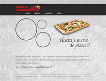 Tablet Screenshot of holapizzametro.es